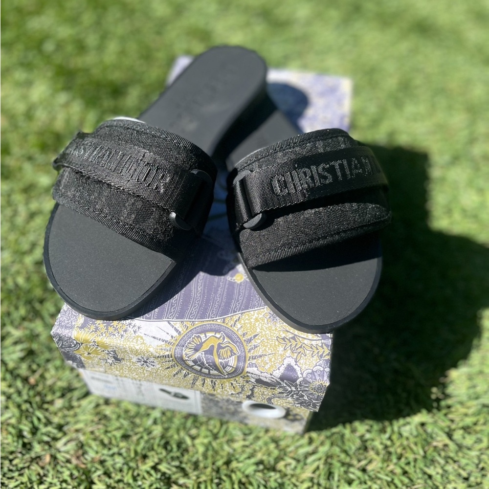 Dior Black Sandals